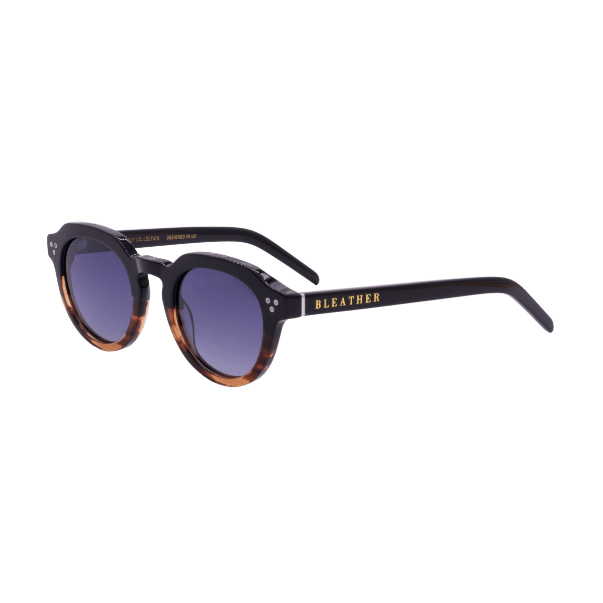 Lunettes de soleil unisex: Bleather Noa Noir/ Havane - Drlunettes