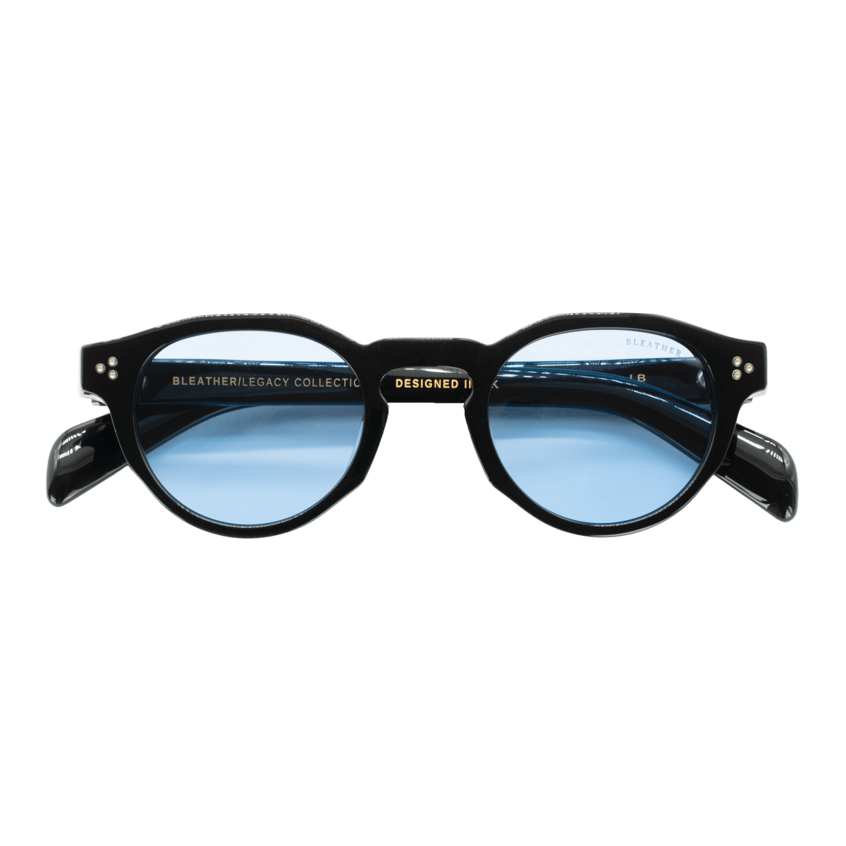 Lunettes de soleil unisex: Bleather Ryder Bleu trans/Noir - Drlunettes