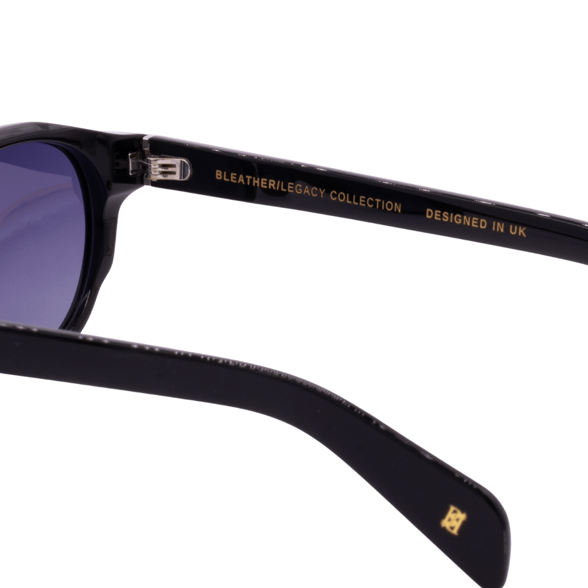 Lunettes de soleil unisex: Bleather Ryder Noir dég/Noir - Drlunettes