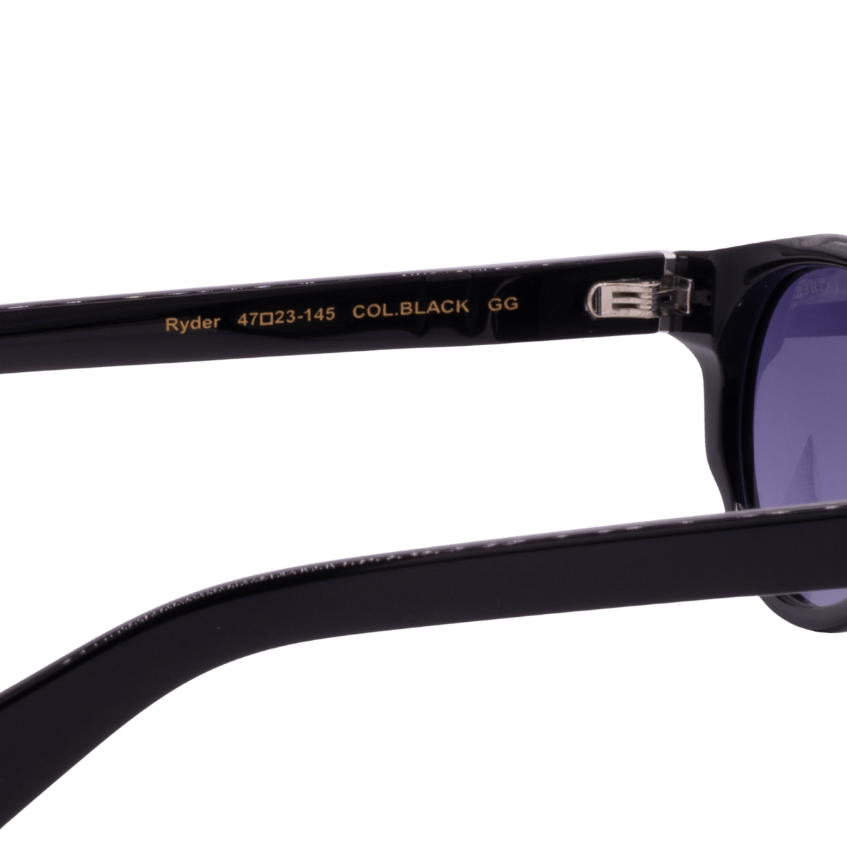 Lunettes de soleil unisex: Bleather Ryder Noir dég/Noir - Drlunettes