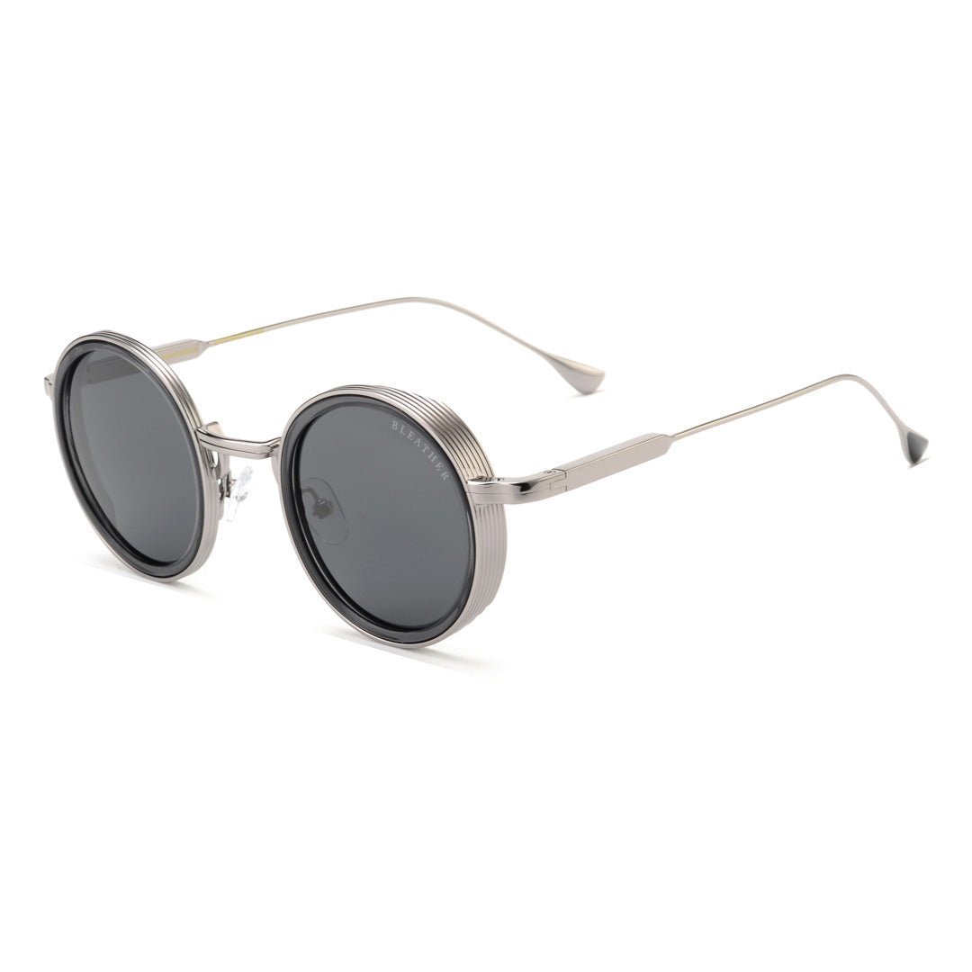 Lunettes de soleil unisex: Bleather Wisp Gris/ Argentée - Drlunettes