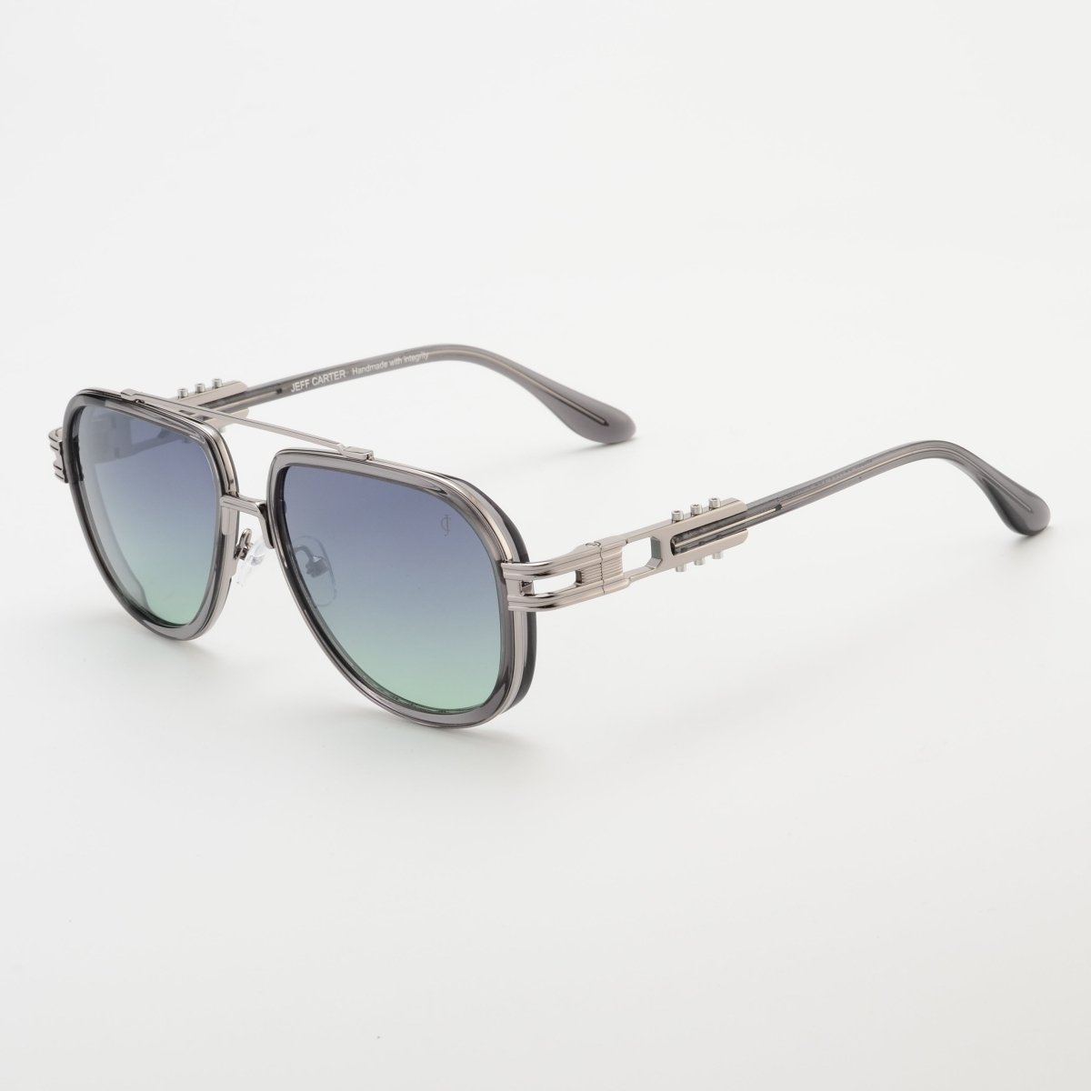 Lunettes de soleil unisex: Jeff Carter Avery Gris;Vert/Gris - Drlunettes