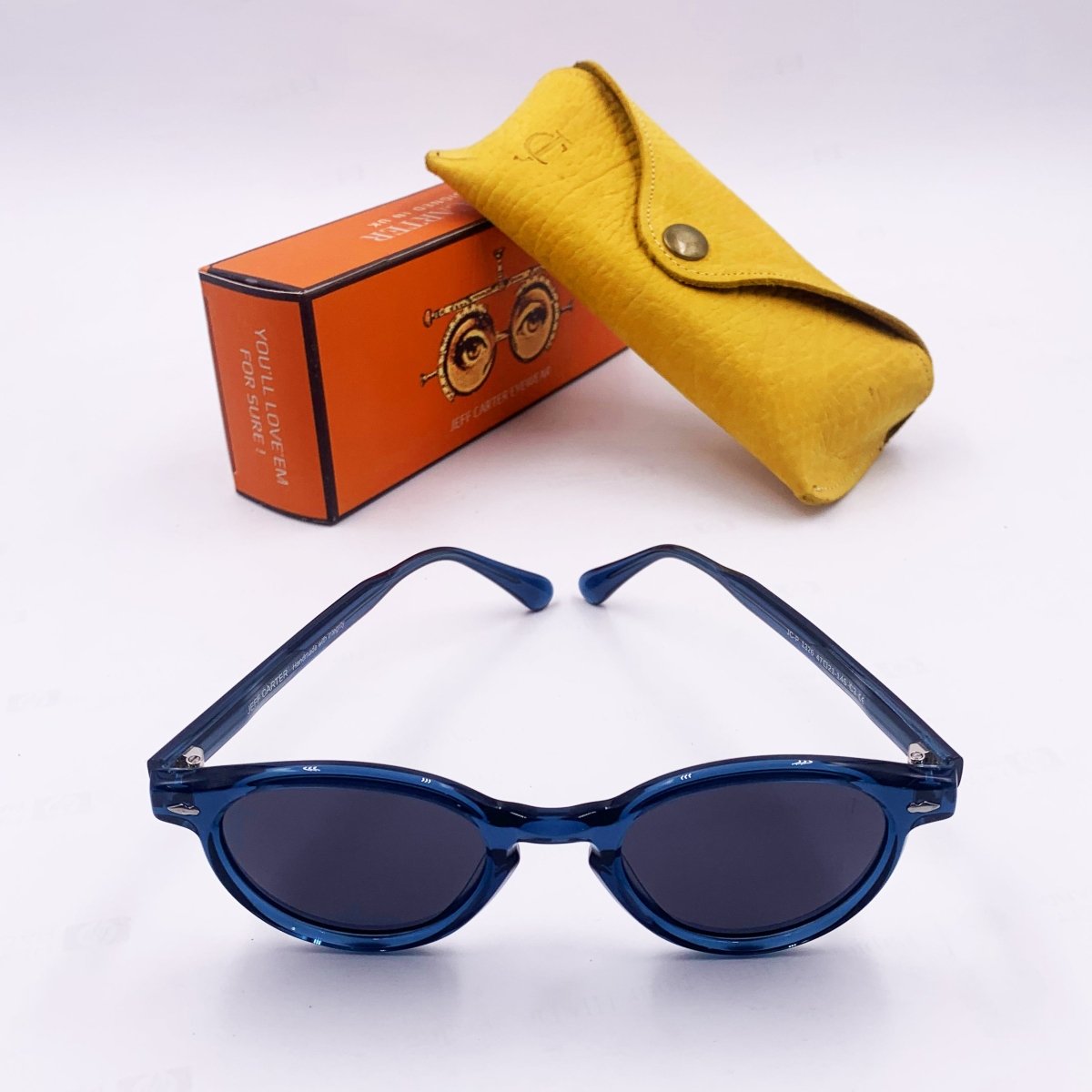 Lunettes de soleil unisex: Jeff Carter JC - P - 1326 C3 Bleu - Drlunettes