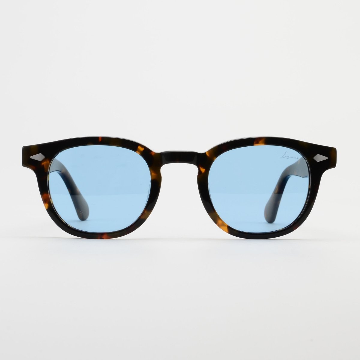 Lunettes de soleil unisex: Lenacci LN Antonio Bleu trans/Havane - Drlunettes