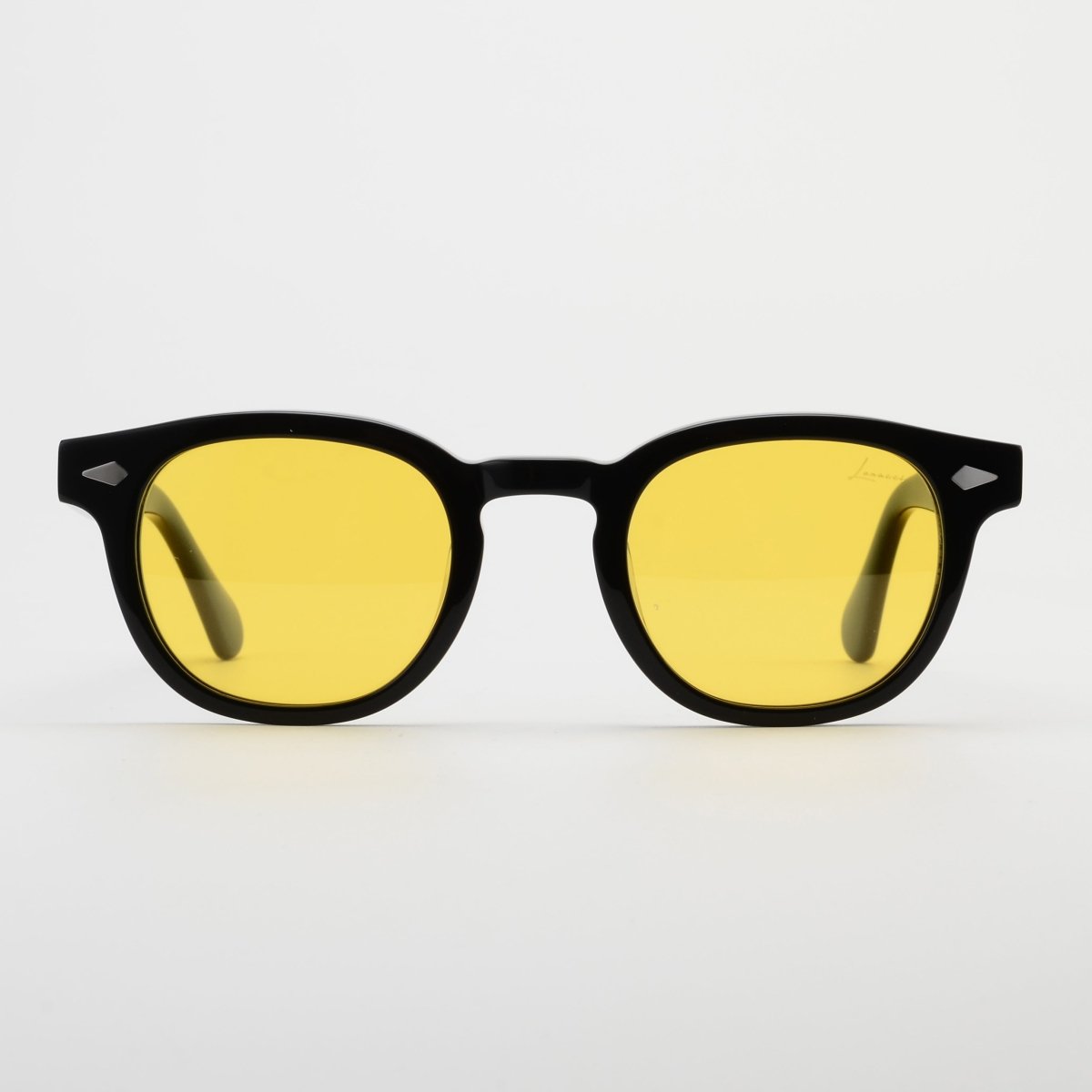 Lunettes de soleil unisex: Lenacci LN Antonio Jaune/Noir - Drlunettes