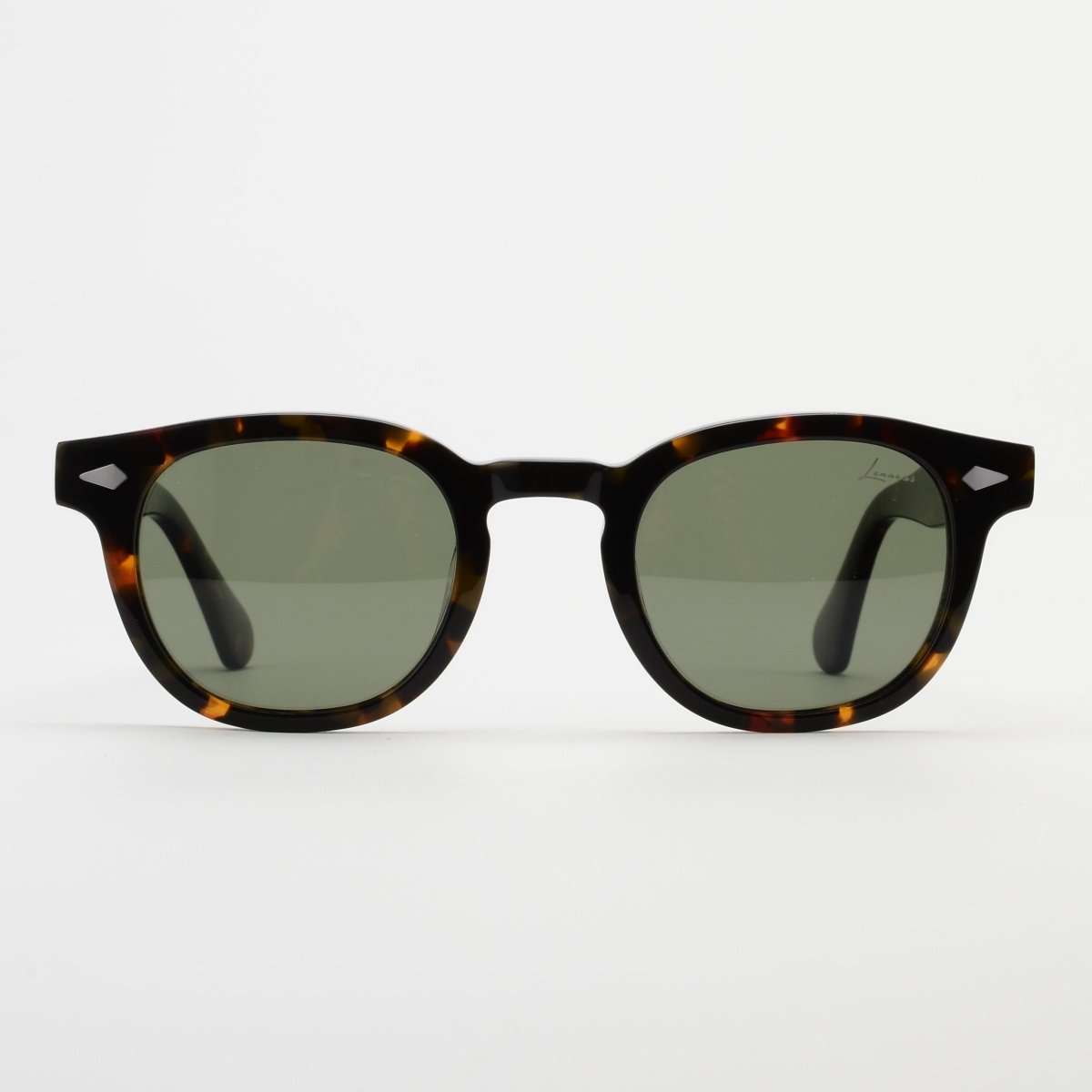 Lunettes de soleil unisex: Lenacci LN Antonio Vert/Havane - Drlunettes