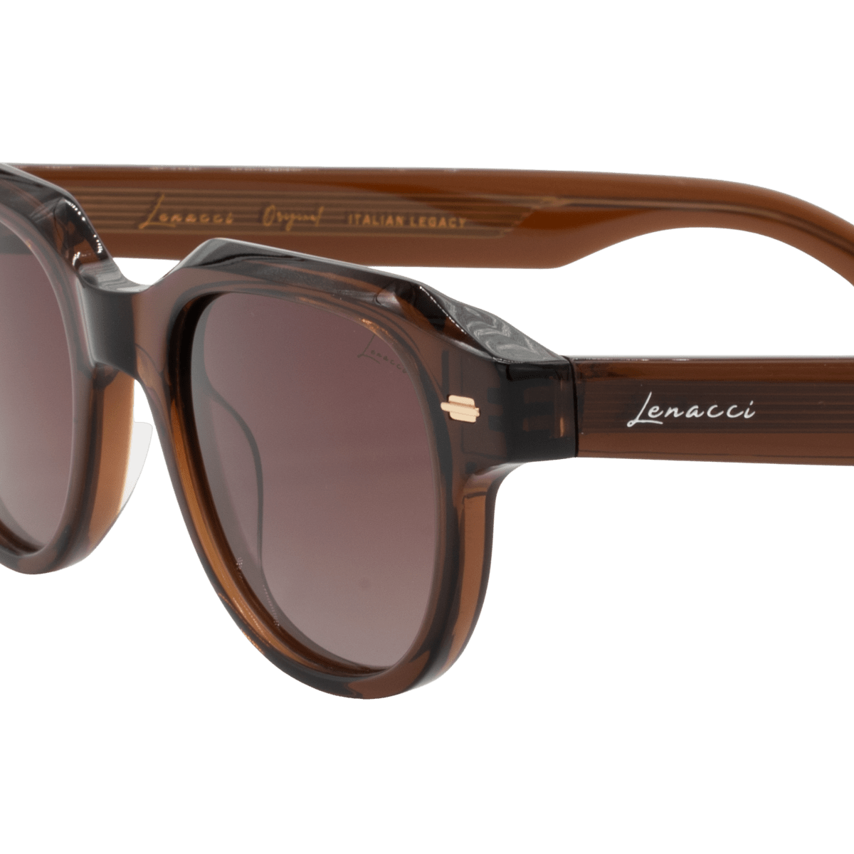 Lunettes de soleil unisex: Lenacci M - LN - 501 - S Mr dég/Marron - Drlunettes