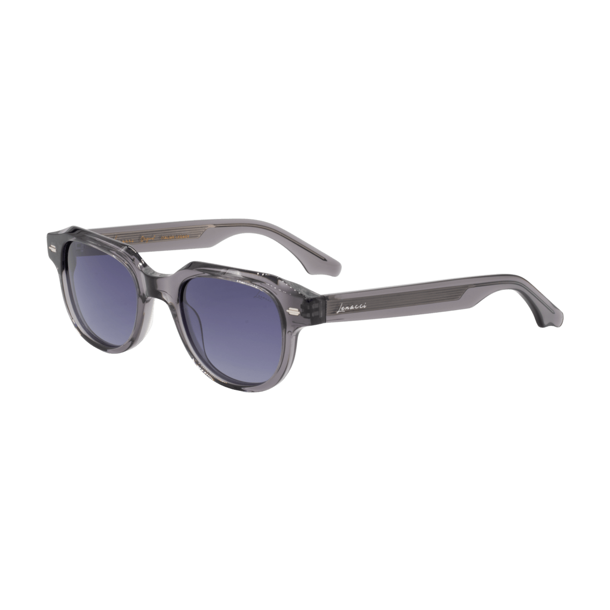 Lunettes de soleil unisex: Lenacci M - LN - 501 - S Noir/Gris trans - Drlunettes