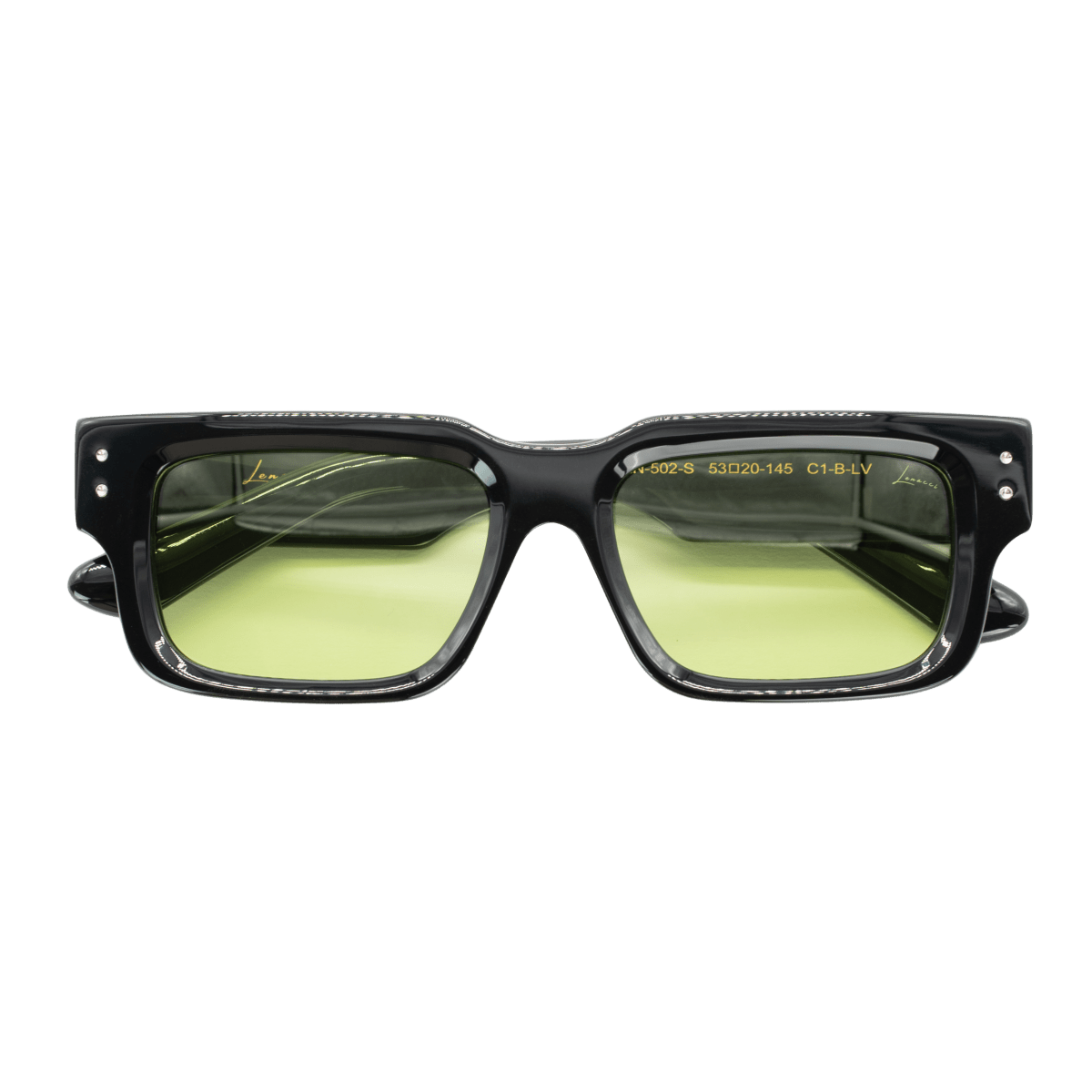 Lunettes de soleil unisex: Lenacci M - LN - 502 - S Vert/Noir - Drlunettes