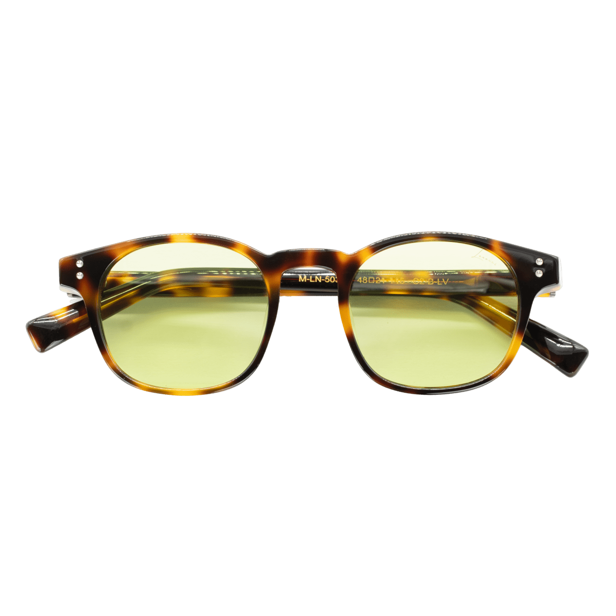 Lunettes de soleil unisex: Lenacci M - LN - 503 - S Vert trans/Havane - Drlunettes
