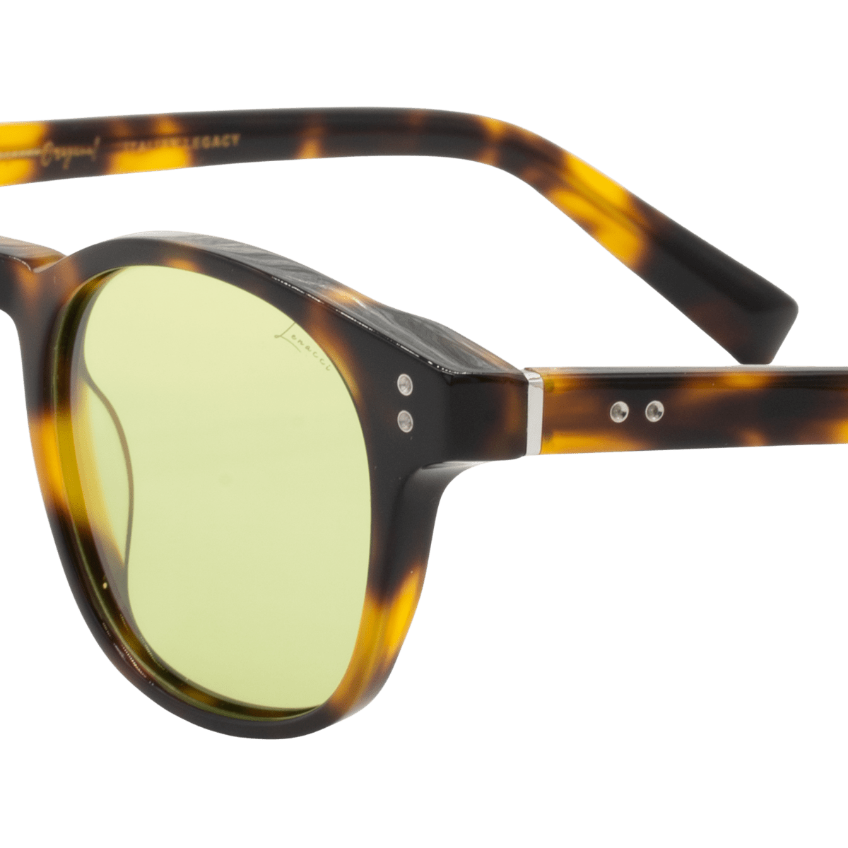 Lunettes de soleil unisex: Lenacci M - LN - 503 - S Vert trans/Havane - Drlunettes