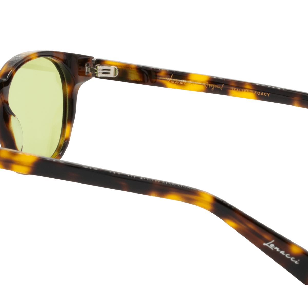 Lunettes de soleil unisex: Lenacci M - LN - 503 - S Vert trans/Havane - Drlunettes