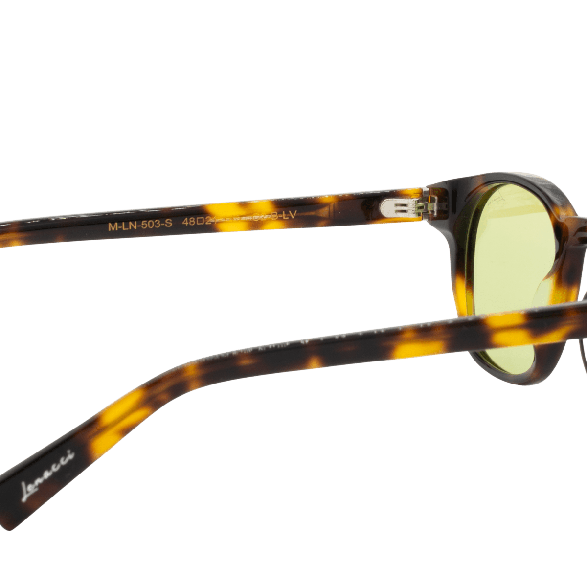 Lunettes de soleil unisex: Lenacci M - LN - 503 - S Vert trans/Havane - Drlunettes