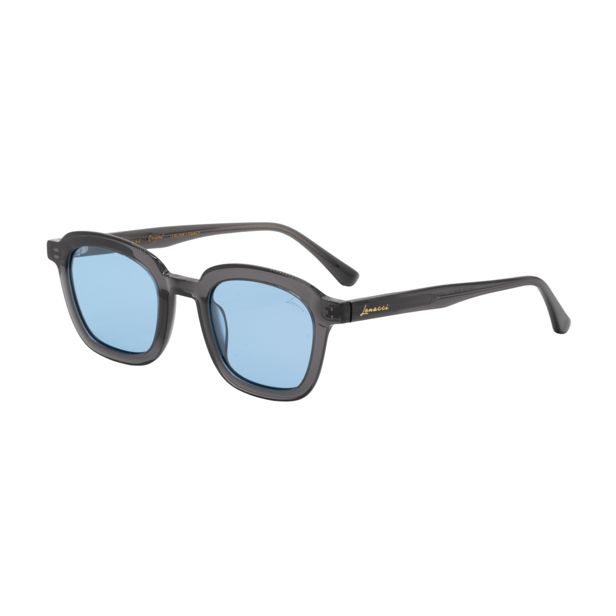 Lunettes de soleil unisex: Lenacci M - LN - 505 - S Bleu trans/Gris - Drlunettes