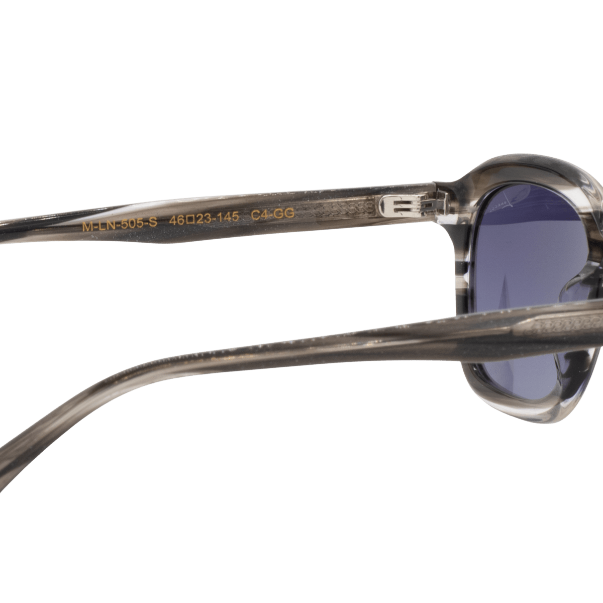 Lunettes de soleil unisex: Lenacci M - LN - 505 - S Noir/Gris griffé - Drlunettes