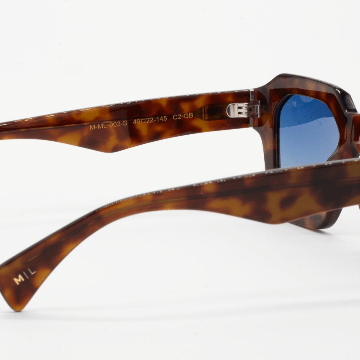 Lunettes de soleil unisex: Maison Lorraine M - ML - 003 - S Bleu dég/Havane - Drlunettes