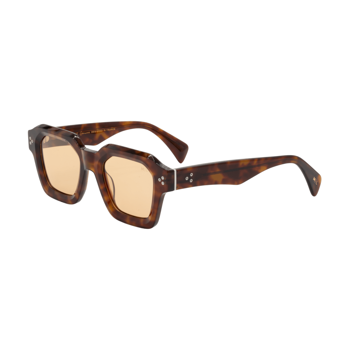 Lunettes de soleil unisex: Maison Lorraine M - ML - 003 - S Mr trans/Havane - Drlunettes