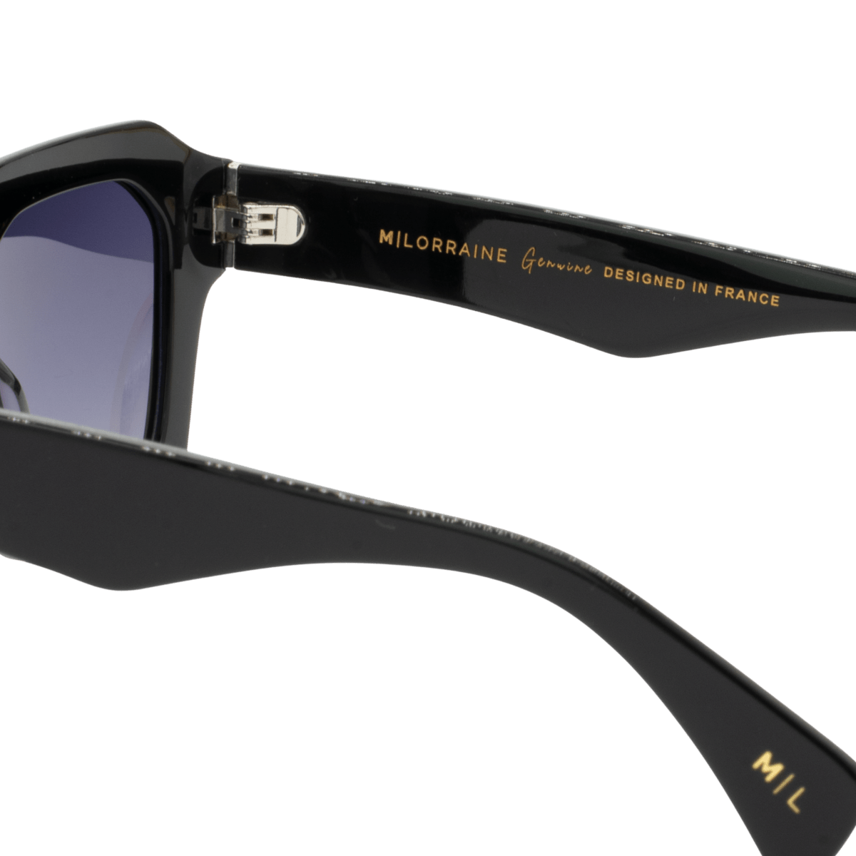 Lunettes de soleil unisex: Maison Lorraine M - ML - 003 - S Noir dég/Noir - Drlunettes
