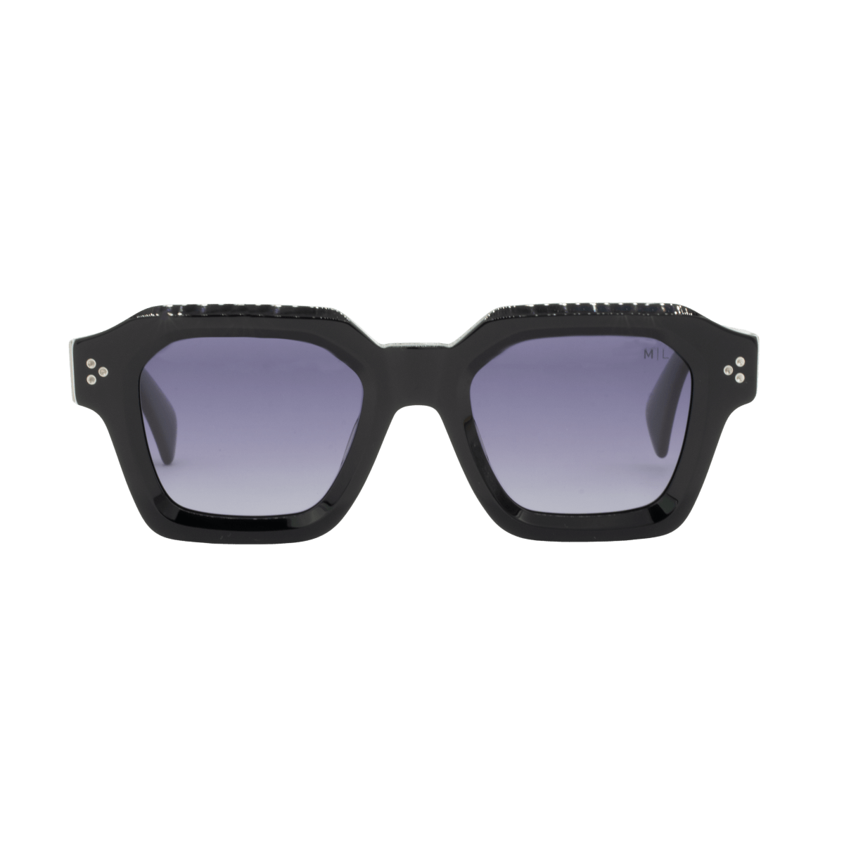 Lunettes de soleil unisex: Maison Lorraine M - ML - 003 - S Noir dég/Noir - Drlunettes