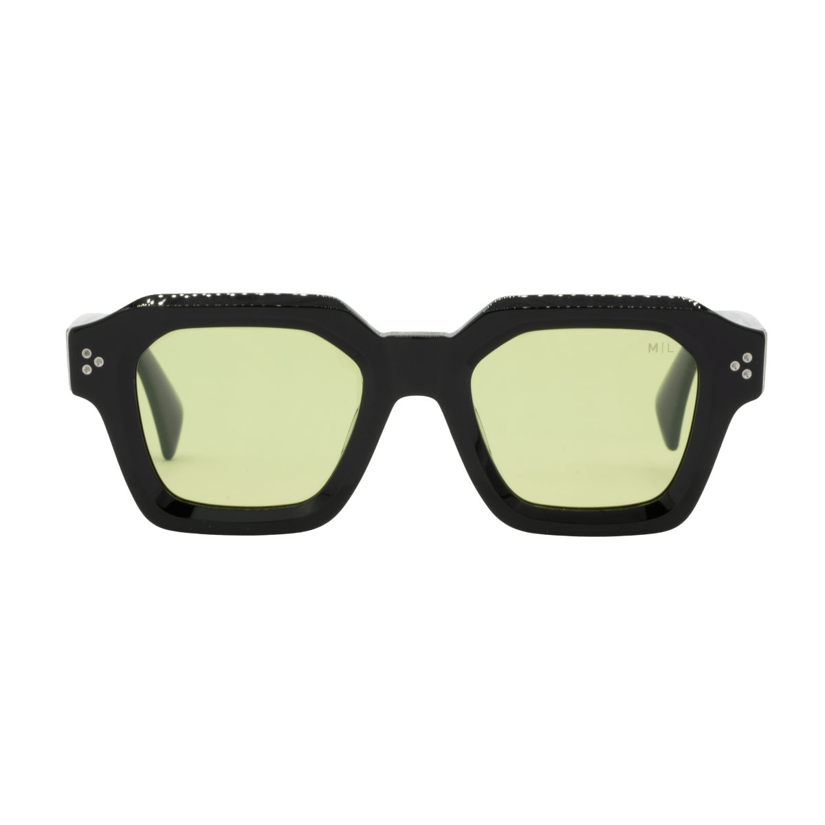 Lunettes de soleil unisex: Maison Lorraine M - ML - 003 - S Vert trans/Noir - Drlunettes