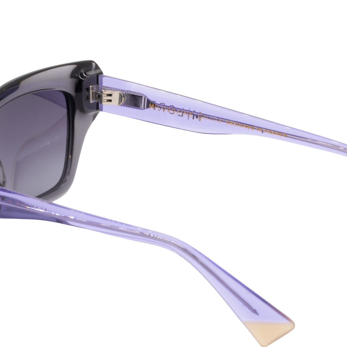 Lunettes de soleil unisex: Maison Lorraine M - ML - 005 - S Noir dég/Gris;Mauve - Drlunettes