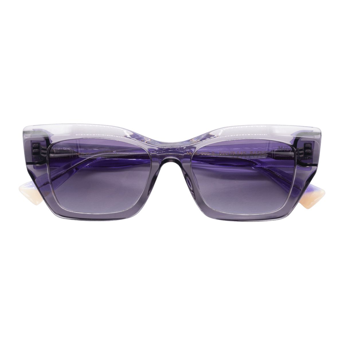 Lunettes de soleil unisex: Maison Lorraine M - ML - 005 - S Noir dég/Gris;Mauve - Drlunettes