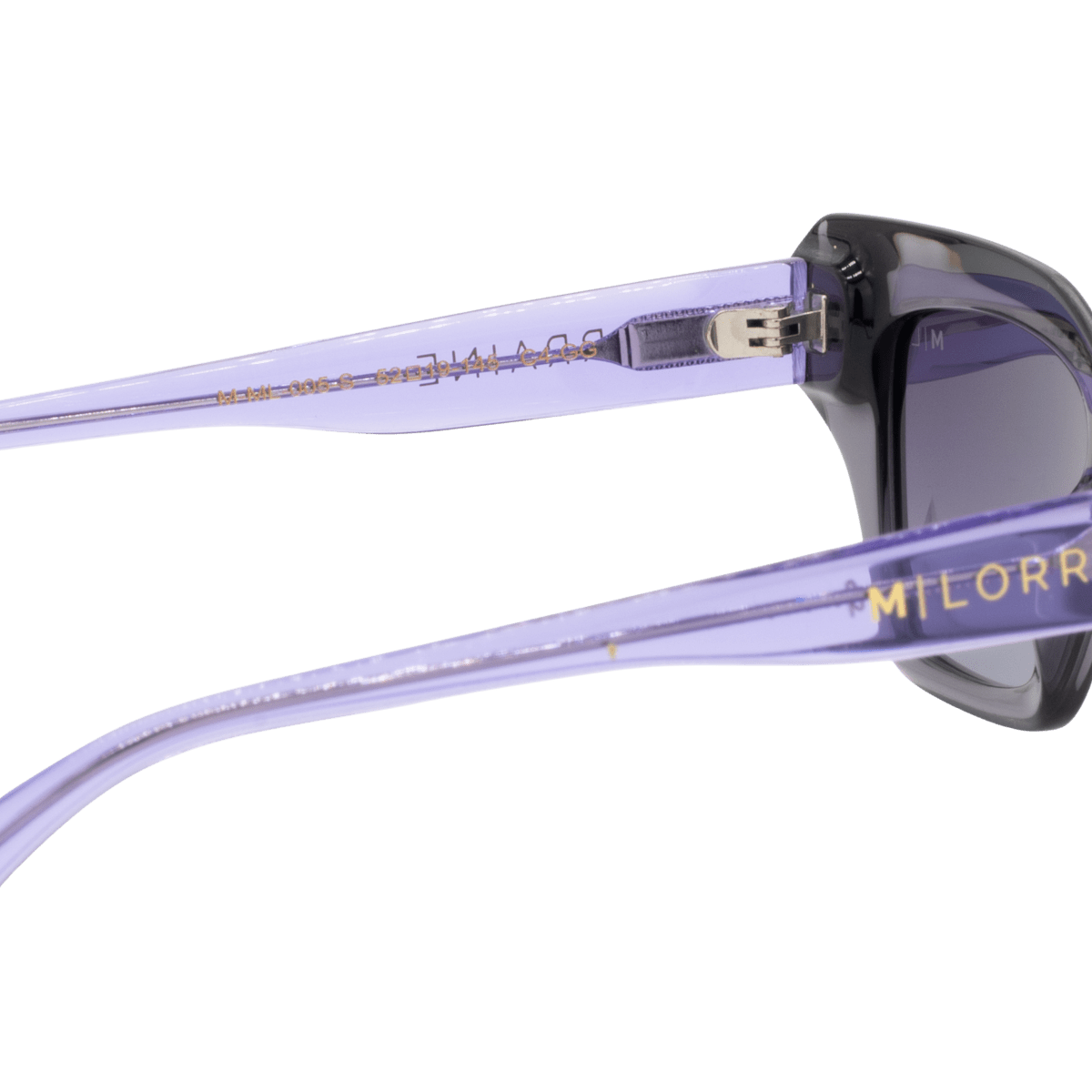 Lunettes de soleil unisex: Maison Lorraine M - ML - 005 - S Noir dég/Gris;Mauve - Drlunettes