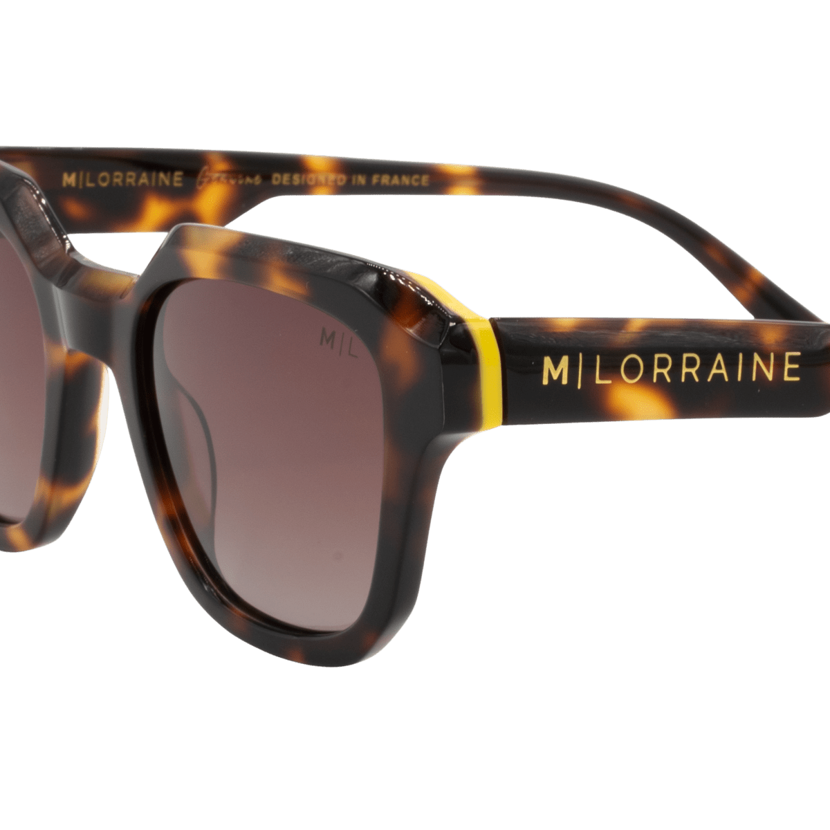 Lunettes de soleil unisex: Maison Lorraine M - ML - 006 Marron/Havane - Drlunettes