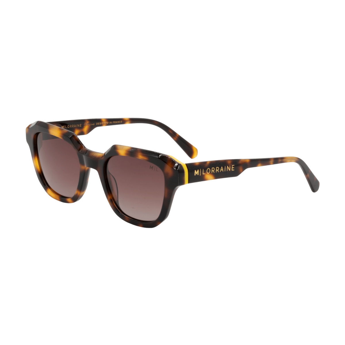 Lunettes de soleil unisex: Maison Lorraine M - ML - 006 Marron/Havane - Drlunettes
