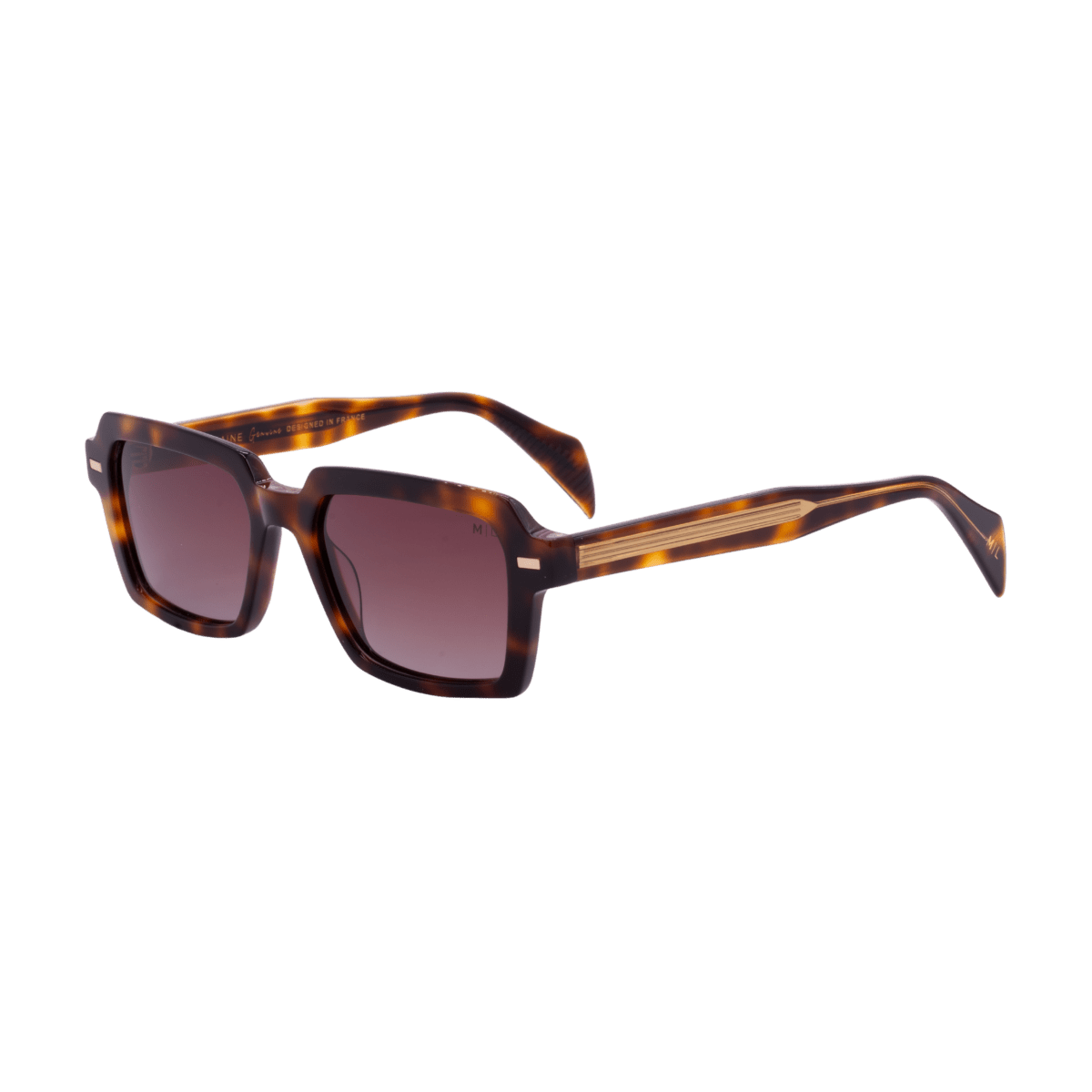 Lunettes de soleil unisex: Maison Lorraine ML - 001 - S Mr dég/Havane - Drlunettes