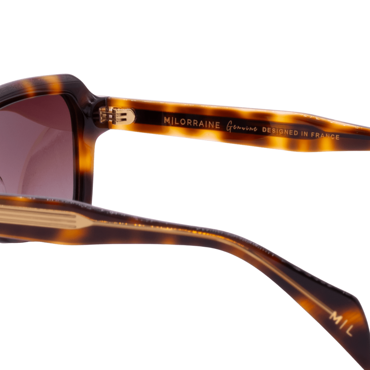 Lunettes de soleil unisex: Maison Lorraine ML - 001 - S Mr dég/Havane - Drlunettes