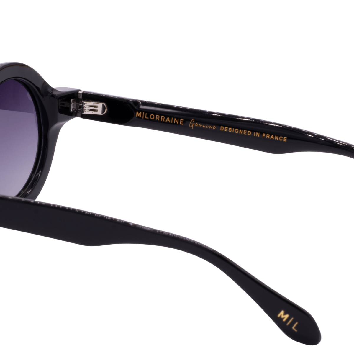 Lunettes de soleil unisex: Maison Lorraine ML - 002 - S Noir - Drlunettes