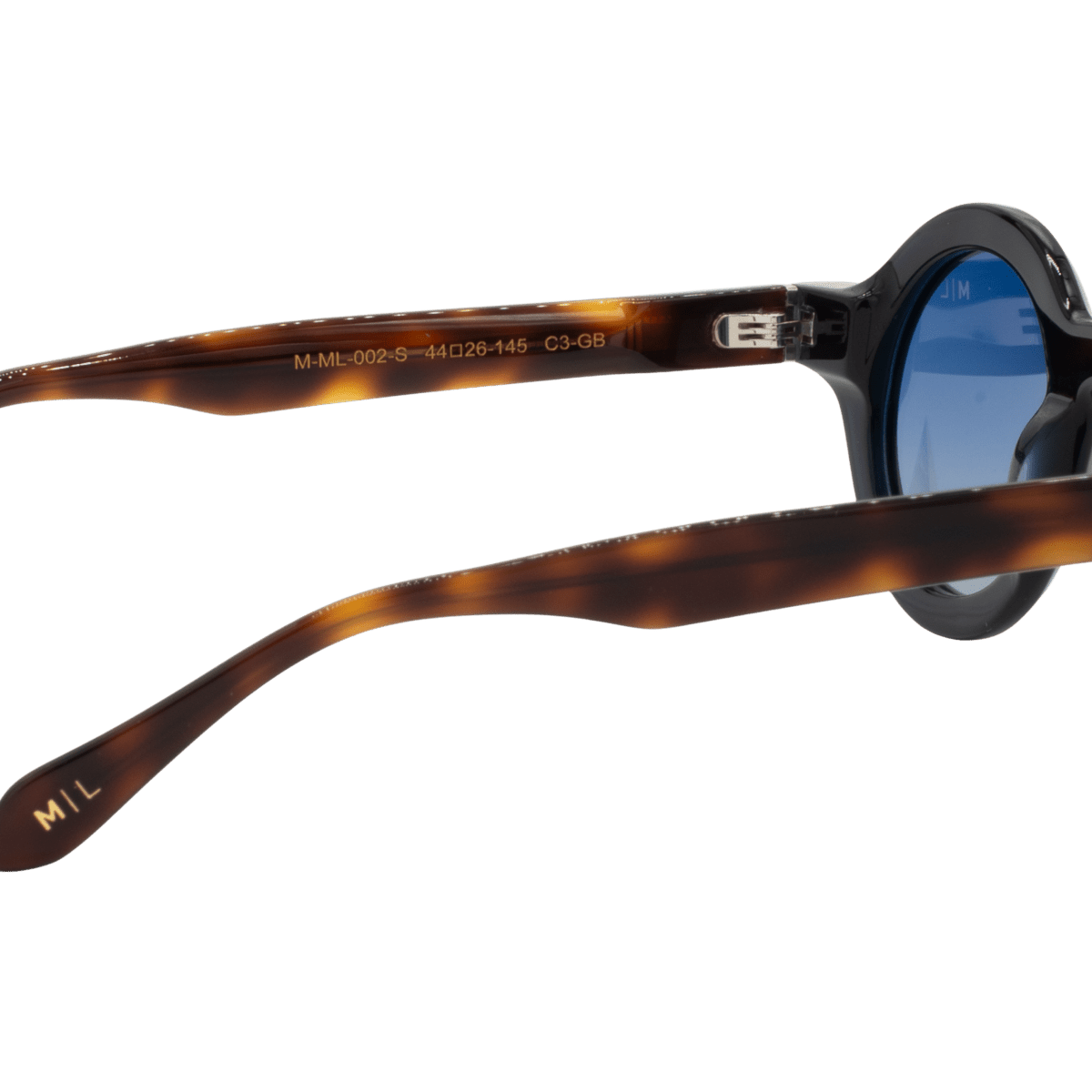 Lunettes de soleil unisex: Maison Lorraine ML - 002 - S Noir dég/Noir;Havane - Drlunettes