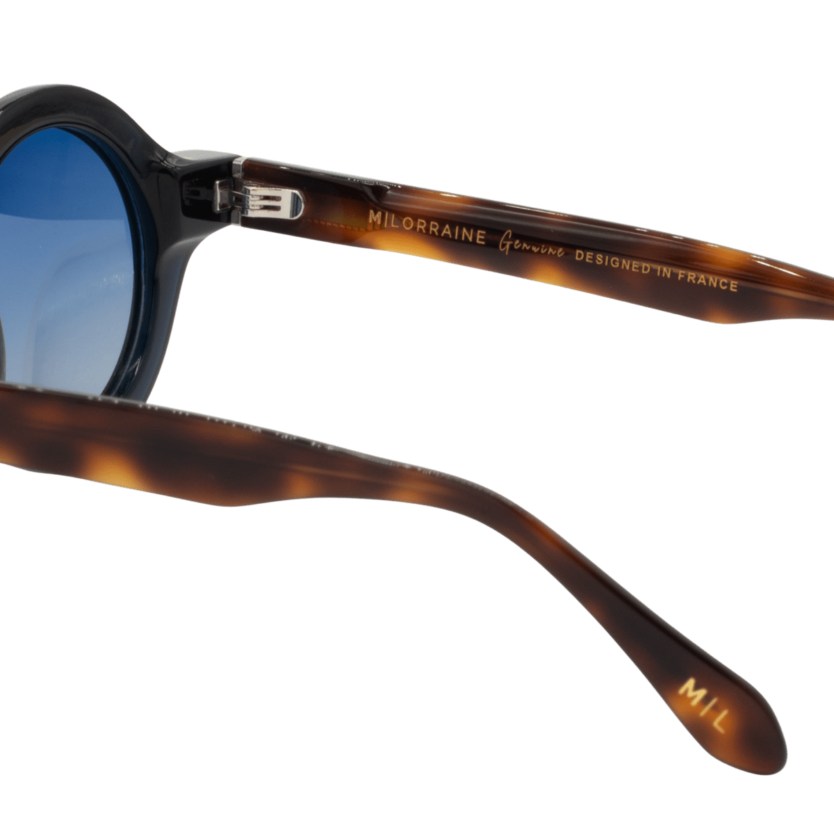 Lunettes de soleil unisex: Maison Lorraine ML - 002 - S Noir dég/Noir;Havane - Drlunettes
