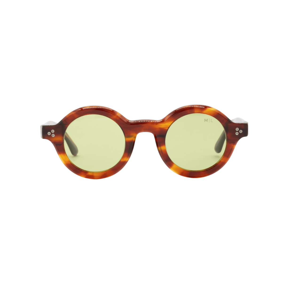 Lunettes de soleil unisex: Maison Lorraine ML - 002 - S Vert trans/Havane - Drlunettes