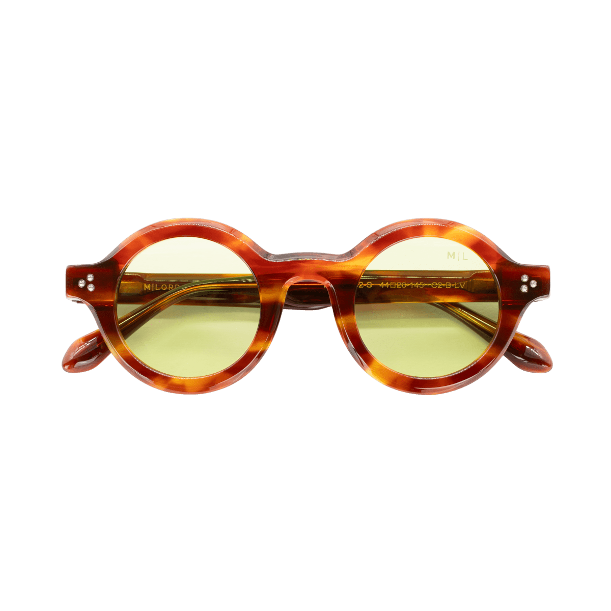 Lunettes de soleil unisex: Maison Lorraine ML - 002 - S Vert trans/Havane - Drlunettes