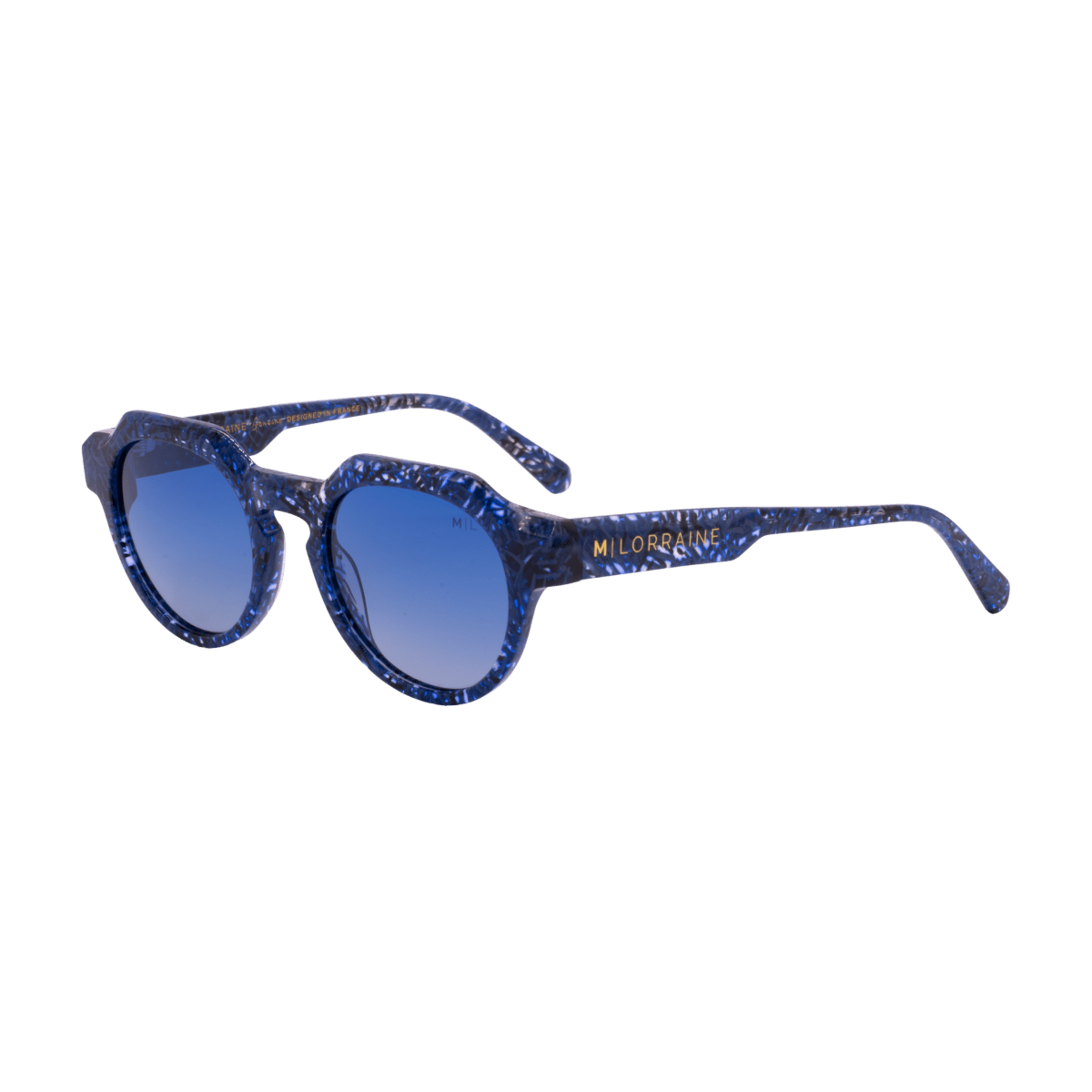 Lunettes de soleil unisex: Maison Lorraine ML - 007 - S Bleu dég/Bleu - Drlunettes