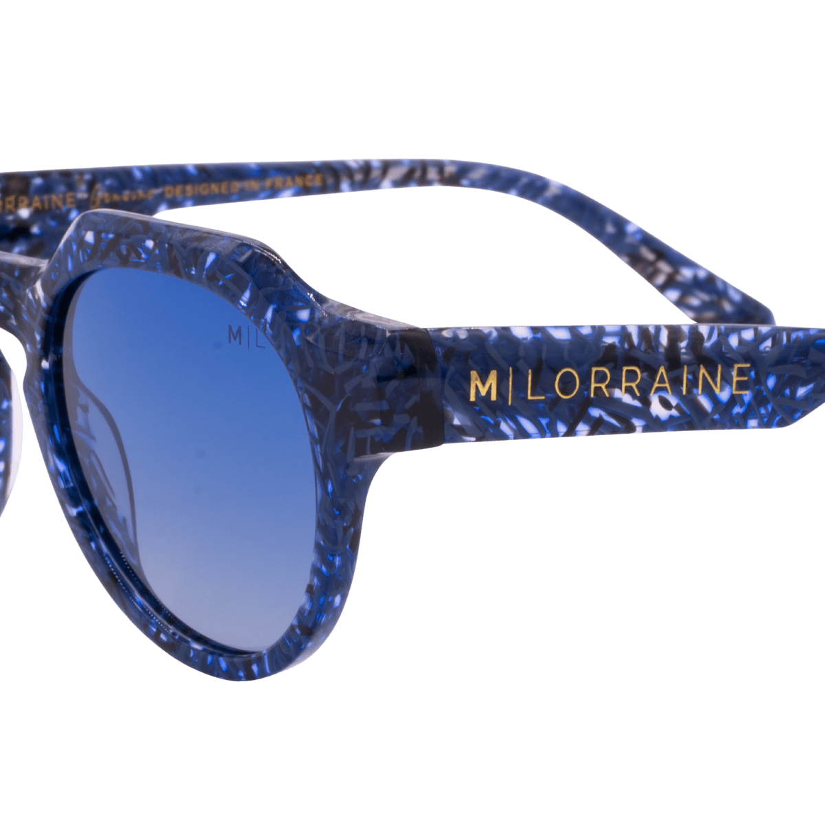 Lunettes de soleil unisex: Maison Lorraine ML - 007 - S Bleu dég/Bleu - Drlunettes