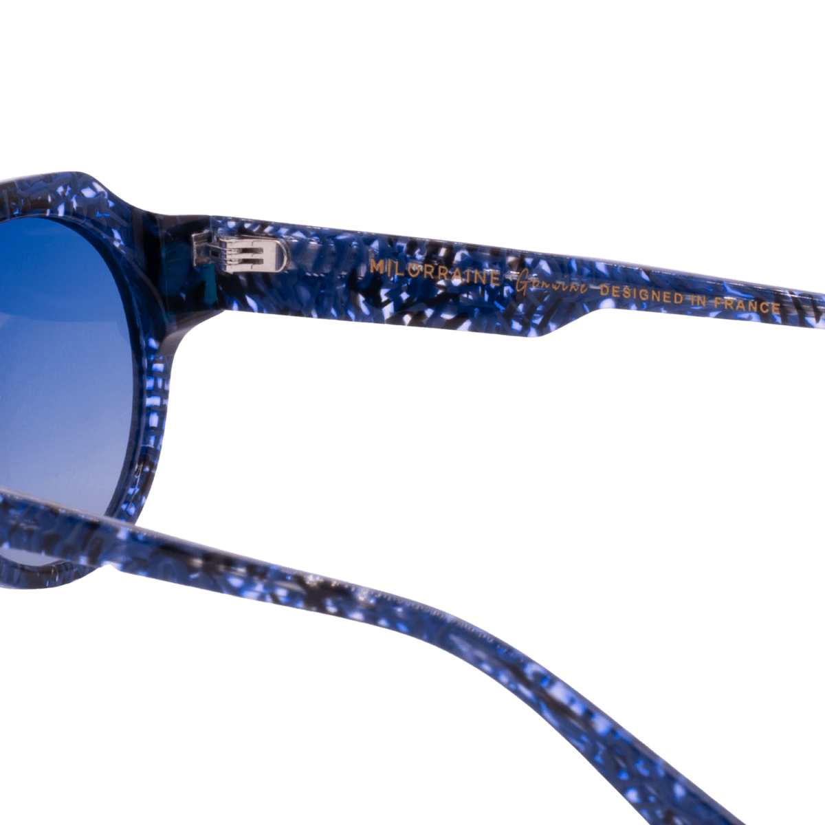 Lunettes de soleil unisex: Maison Lorraine ML - 007 - S Bleu dég/Bleu - Drlunettes