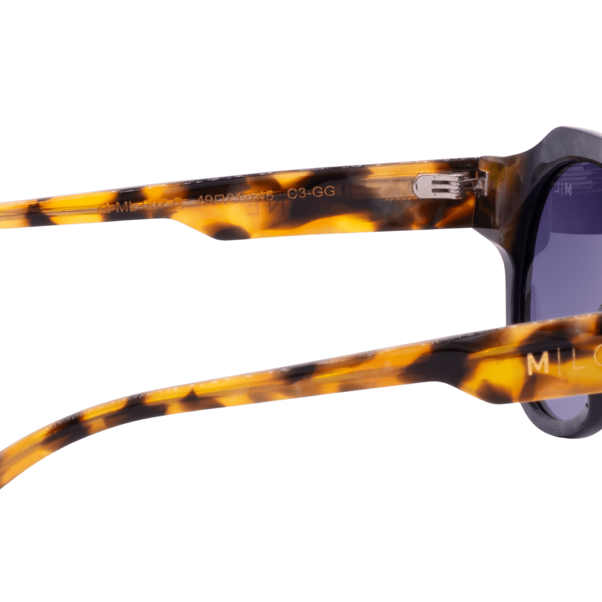 Lunettes de soleil unisex: Maison Lorraine ML - 007 - S Noir dég/Noir; Havane - Drlunettes
