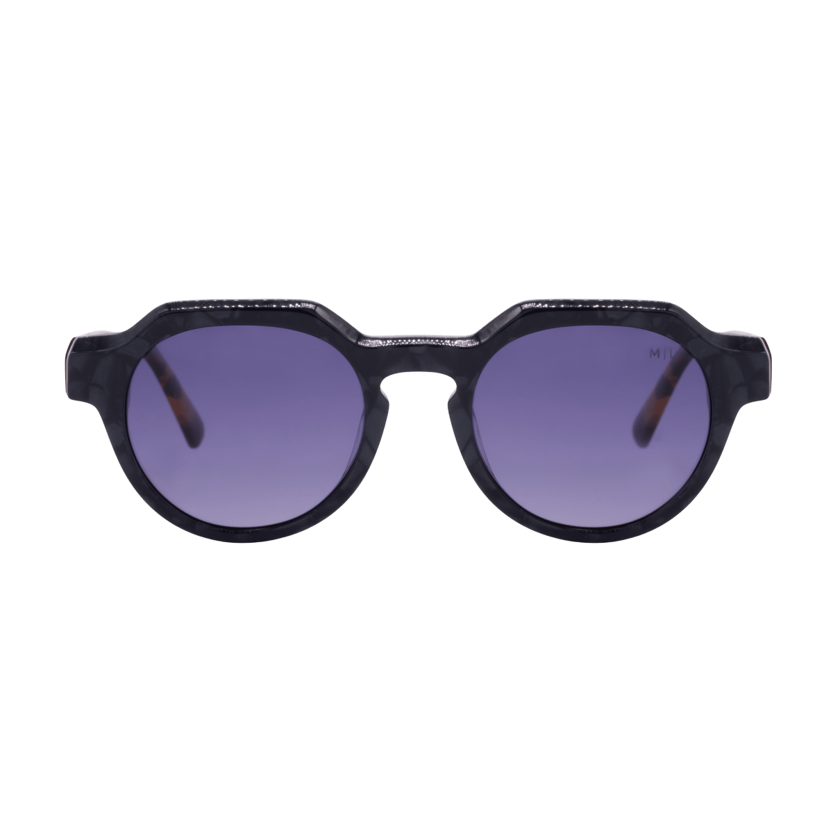 Lunettes de soleil unisex: Maison Lorraine ML - 007 - S Noir dég/Noir; Havane - Drlunettes