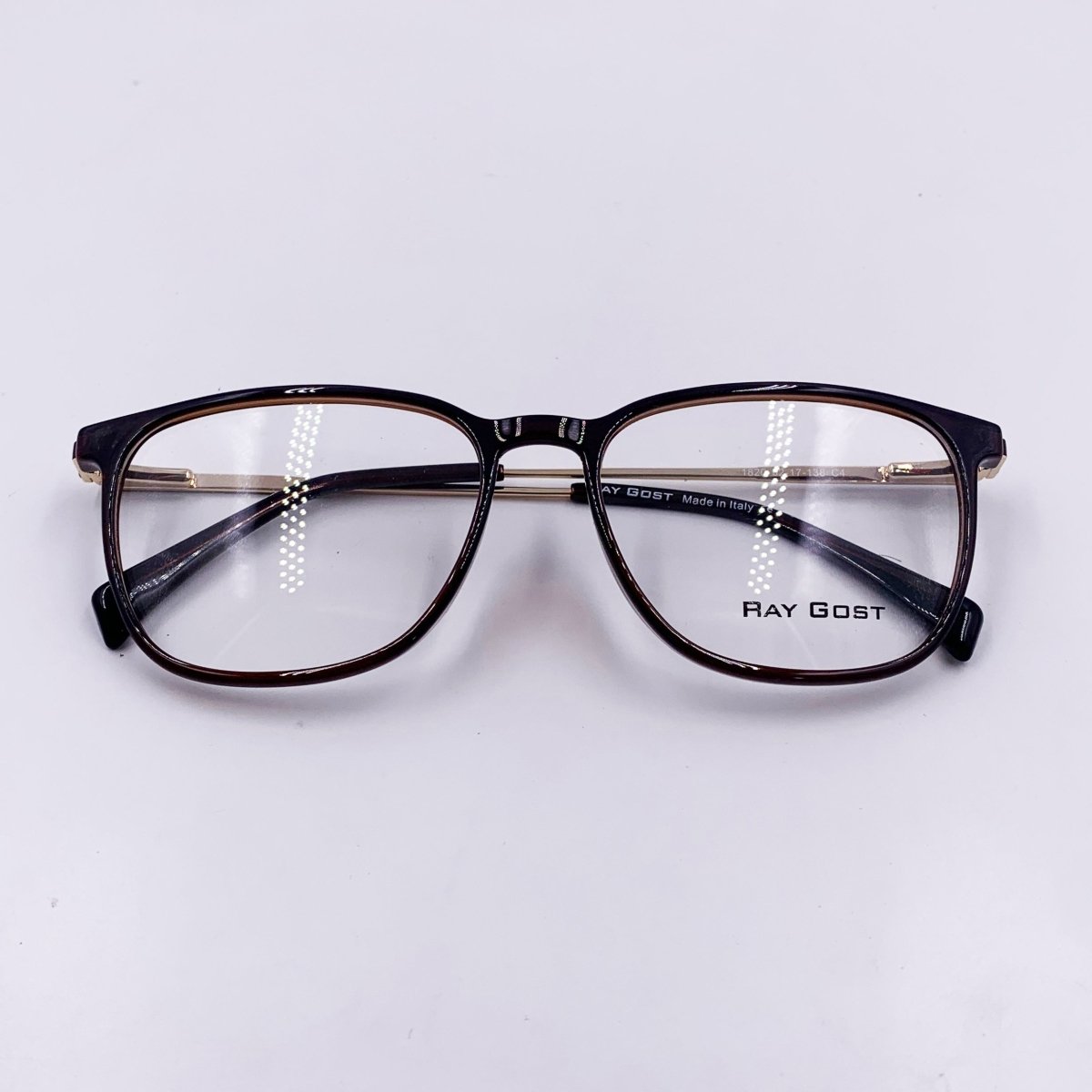 Lunettes de vue Femmes: Ray Gost 1820 Marron/Gold - Drlunettes