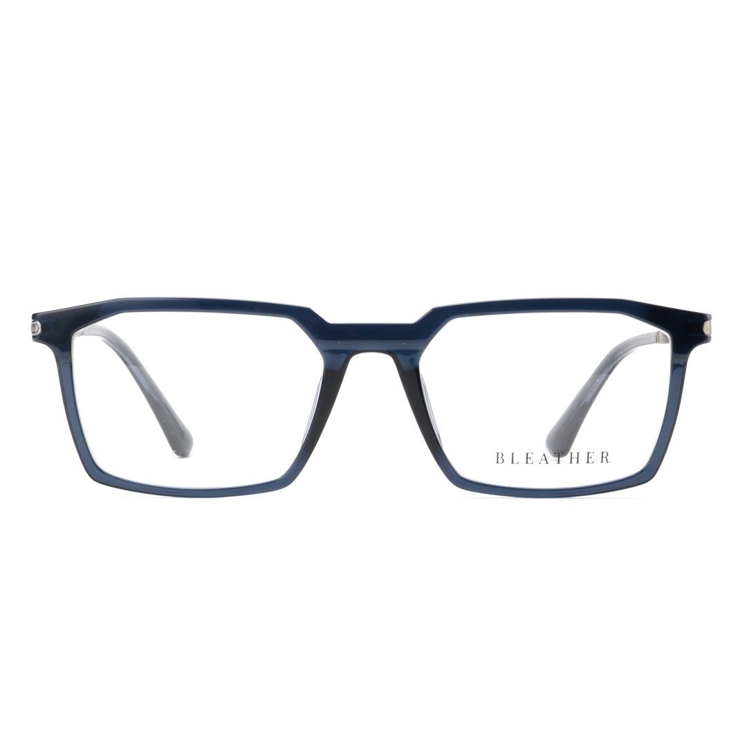 Lunettes de vue hommes: Bleather Mystic Bleu Grisé - Drlunettes