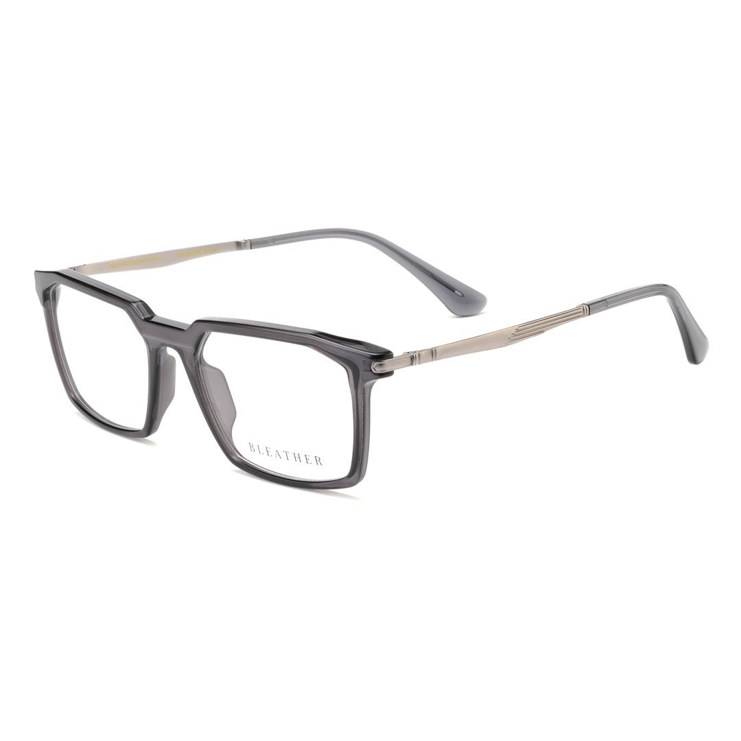 Lunettes de vue hommes: Bleather Mystic gris - Drlunettes