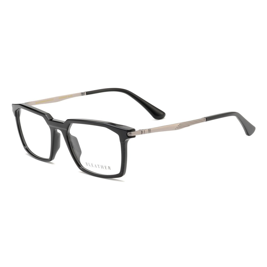 Lunettes de vue hommes: Bleather Mystic Noir - Drlunettes
