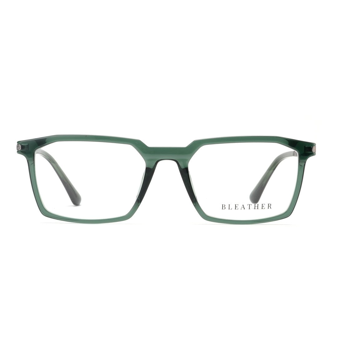 Lunettes de vue hommes: Bleather Mystic vert - Drlunettes