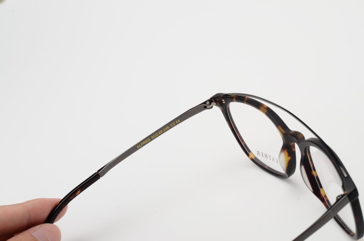 Lunettes de vue unisex: Bleather ALFRED Havane - Drlunettes