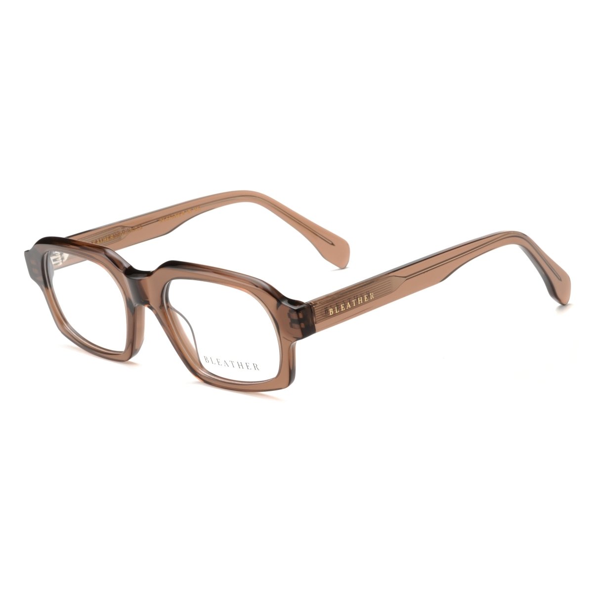 Lunettes de vue unisex: Bleather Jorvik Marron - Drlunettes
