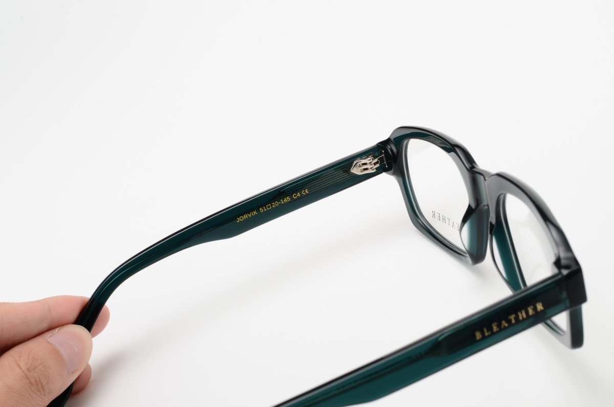 Lunettes de vue unisex: Bleather Jorvik Vert - Drlunettes