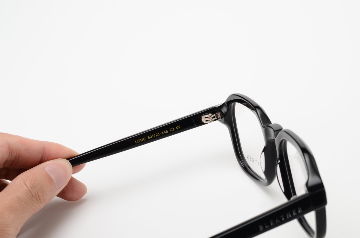Lunettes de vue unisex: Bleather Lore Noir - Drlunettes